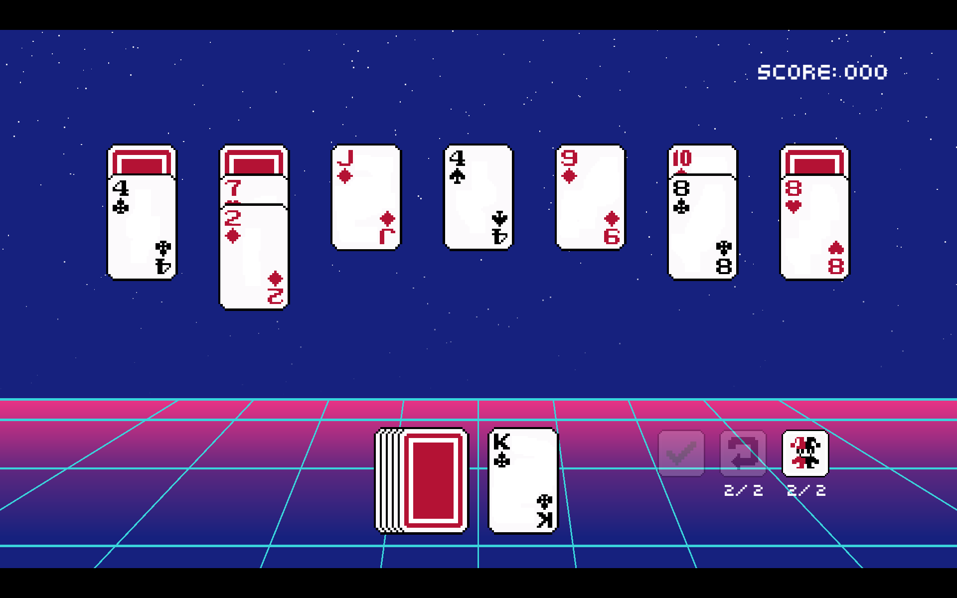 Screenshot of Classic TriPeaks Solitaire